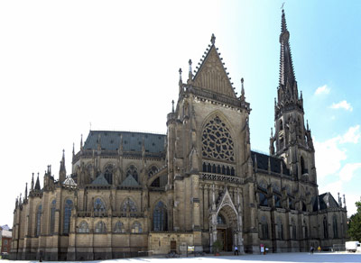 Достопримечательности Австрии. Новый собор (Neuer Dom) в Линце - самый крупный собор Австрии.